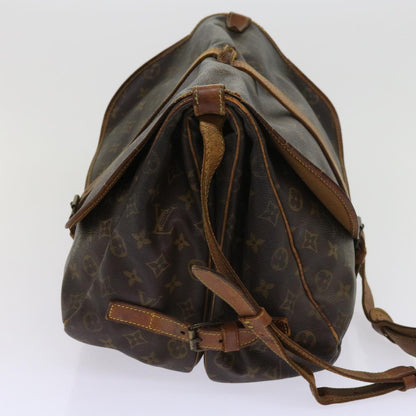 LOUIS VUITTON Monogram Saumur 35 Shoulder Bag M42254  64415