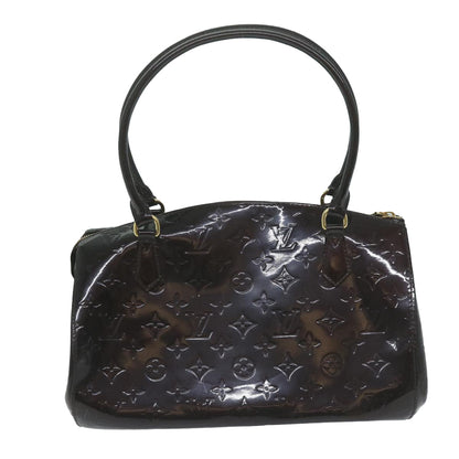 LOUIS VUITTON Monogram Vernis Sherwood GM Bag Rouge Favist M91488  64445