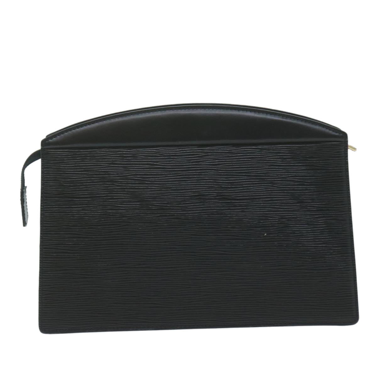 LOUIS VUITTON Epi Trousse Crete Clutch Bag Black M48402  64530