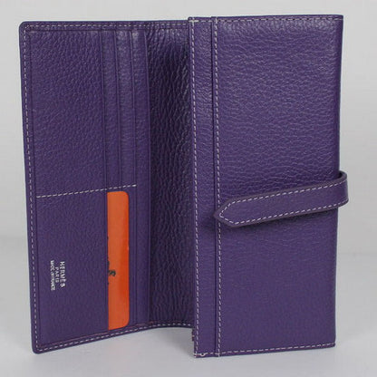 Hermes Wallet H514 Ladies Purple