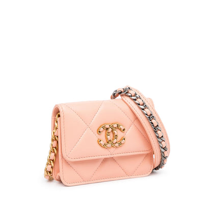 Chanel 19 Mini Pouch On Chain (nkql4t)