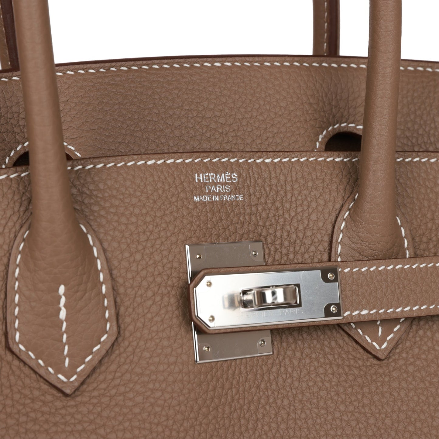 Hermes Birkin 30 Etoupe Togo Palladium Hardware