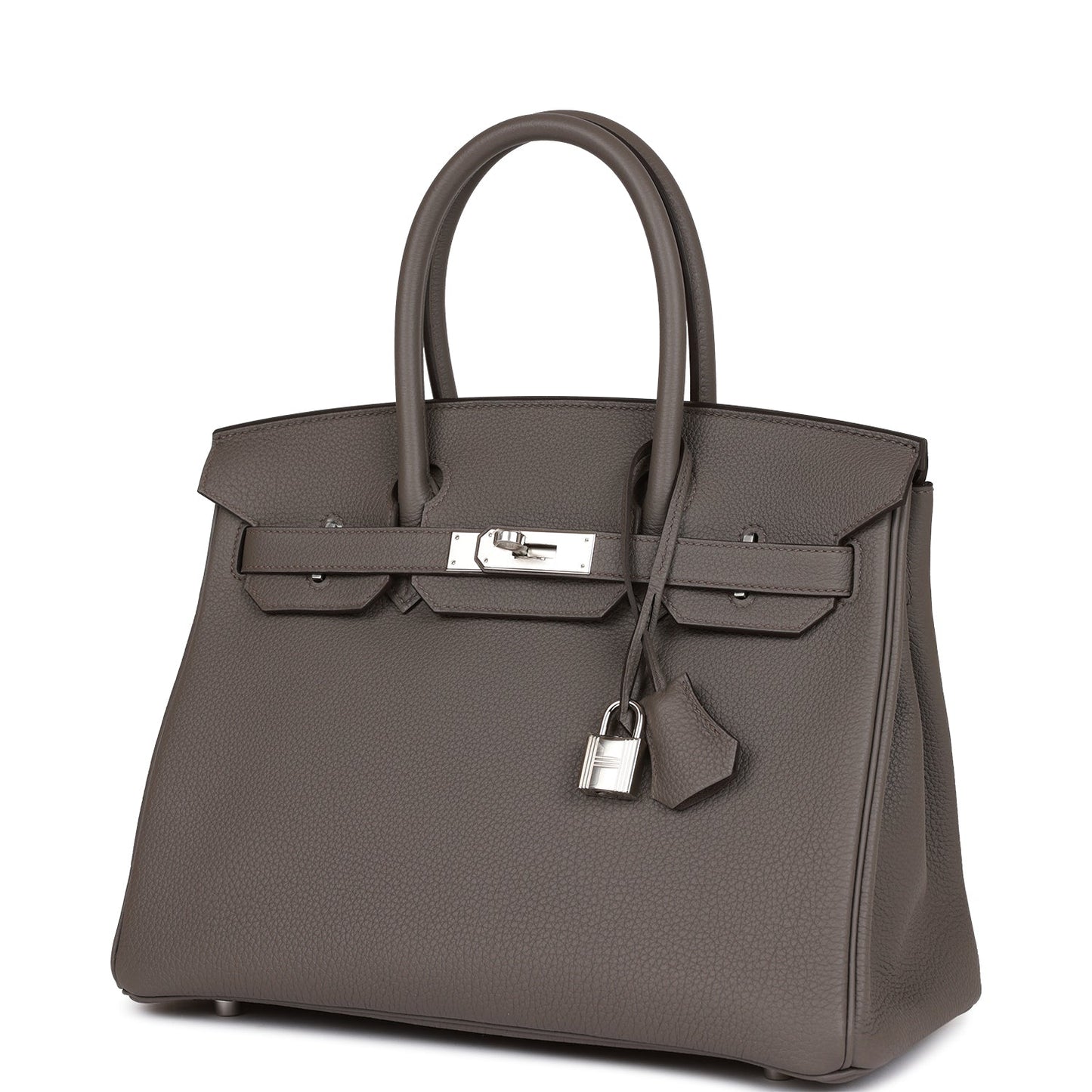 Hermes Birkin 30 Etain Togo Palladium Hardware