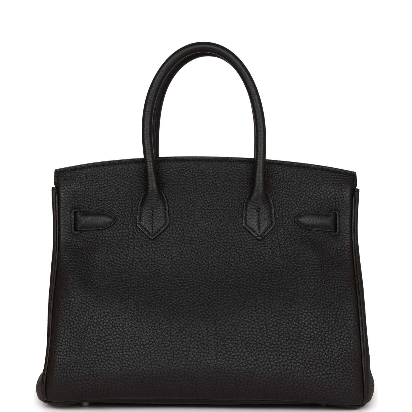 Top Quality Hermes Birkin 30 Black Togo Palladium Hardware