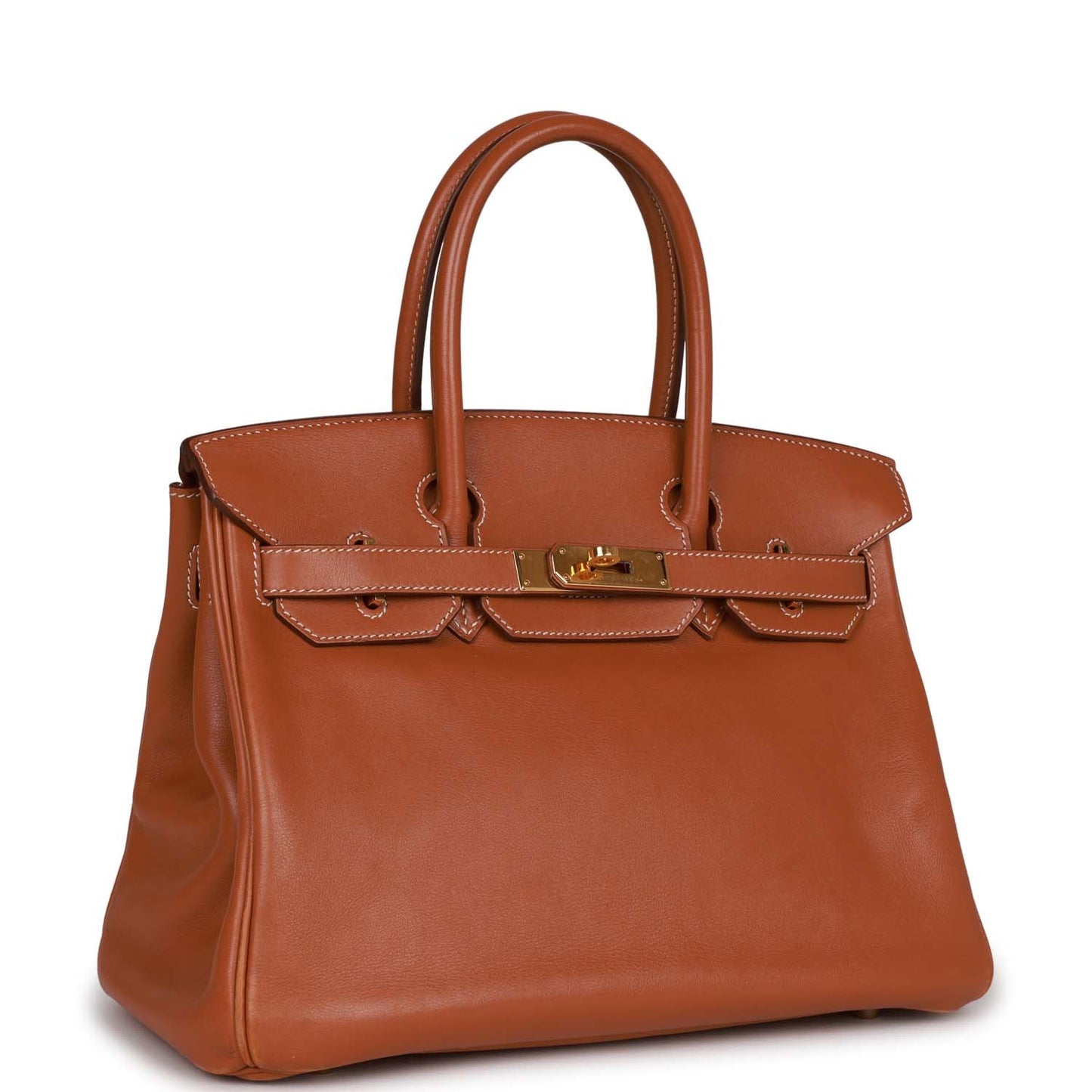 Top Quality Hermes Birkin 30 Fauve Swift Gold Hardware