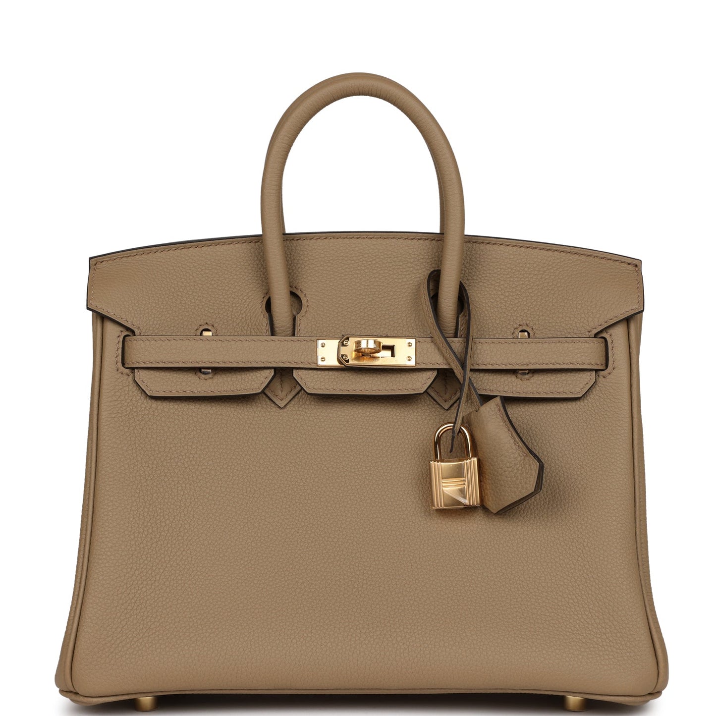 Hermes Birkin 25 Beige Marfa Togo Gold Hardware