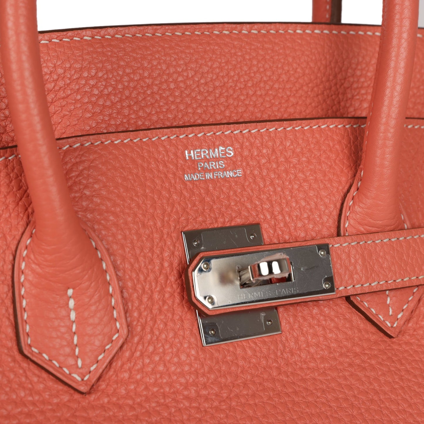 Top Quality Hermes Birkin 35 Crevette Clemence Palladium Hardware