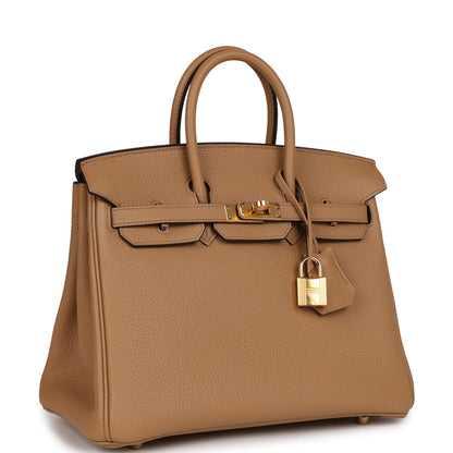 Hermes Birkin 25 Chai Togo Gold Hardware