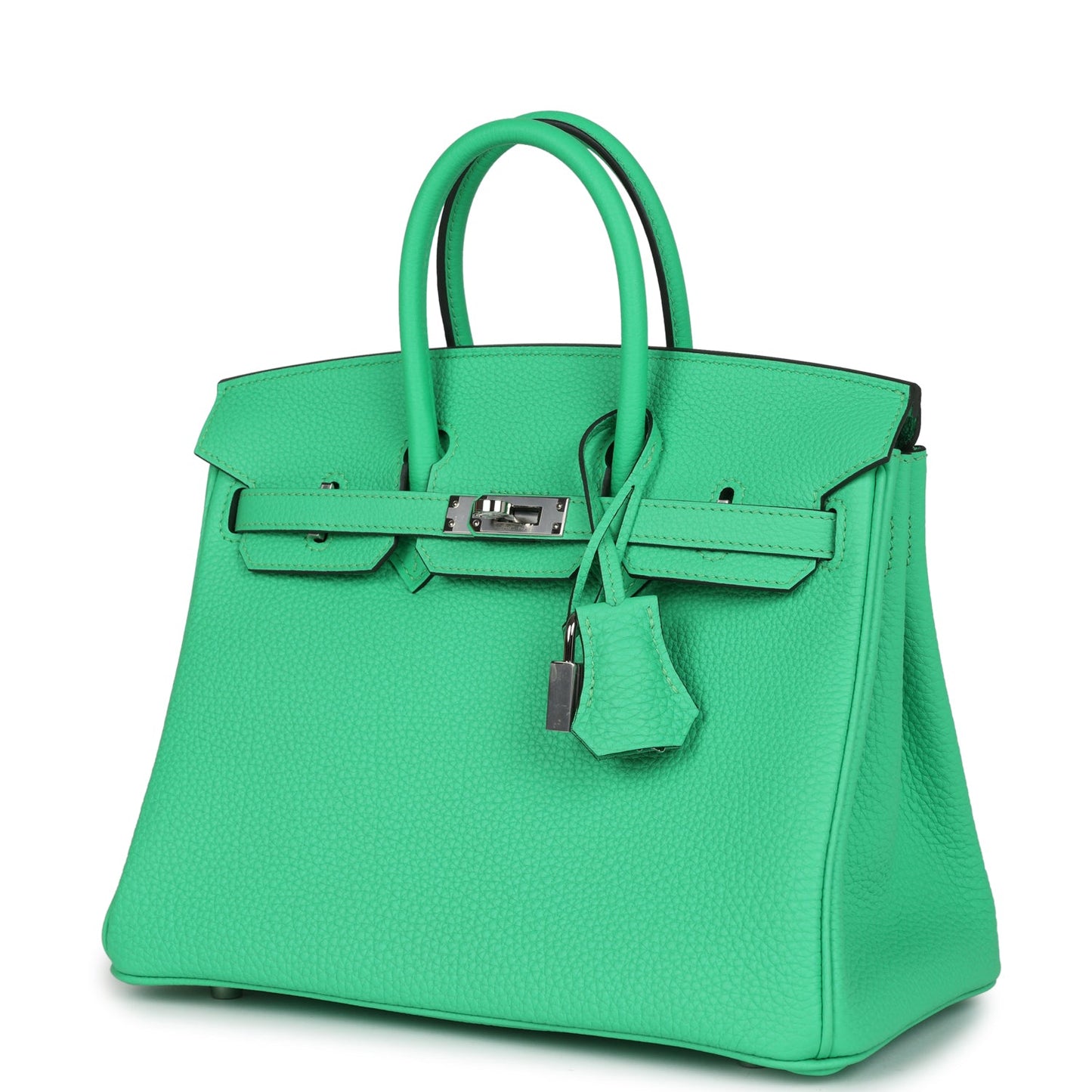 Hermes Birkin 25 Vert Comics Togo Palladium Hardware