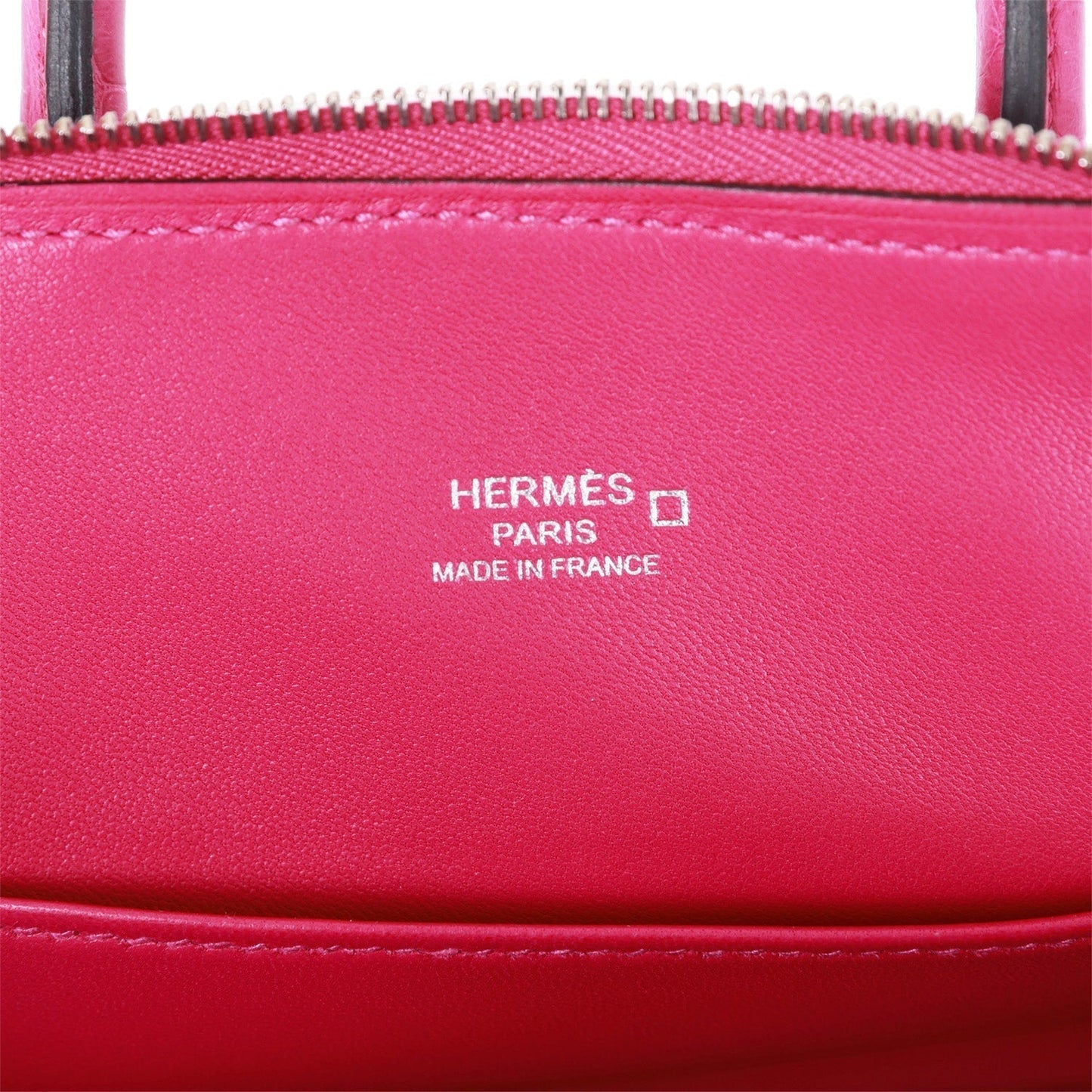 Hermes 1923 Bolide Mini Rose Scheherazade Matte Alligator Palladium Hardware