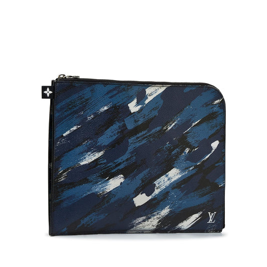 Louis Vuitton Brushstroke Camouflage Pochette Jour PM (JJN22r)