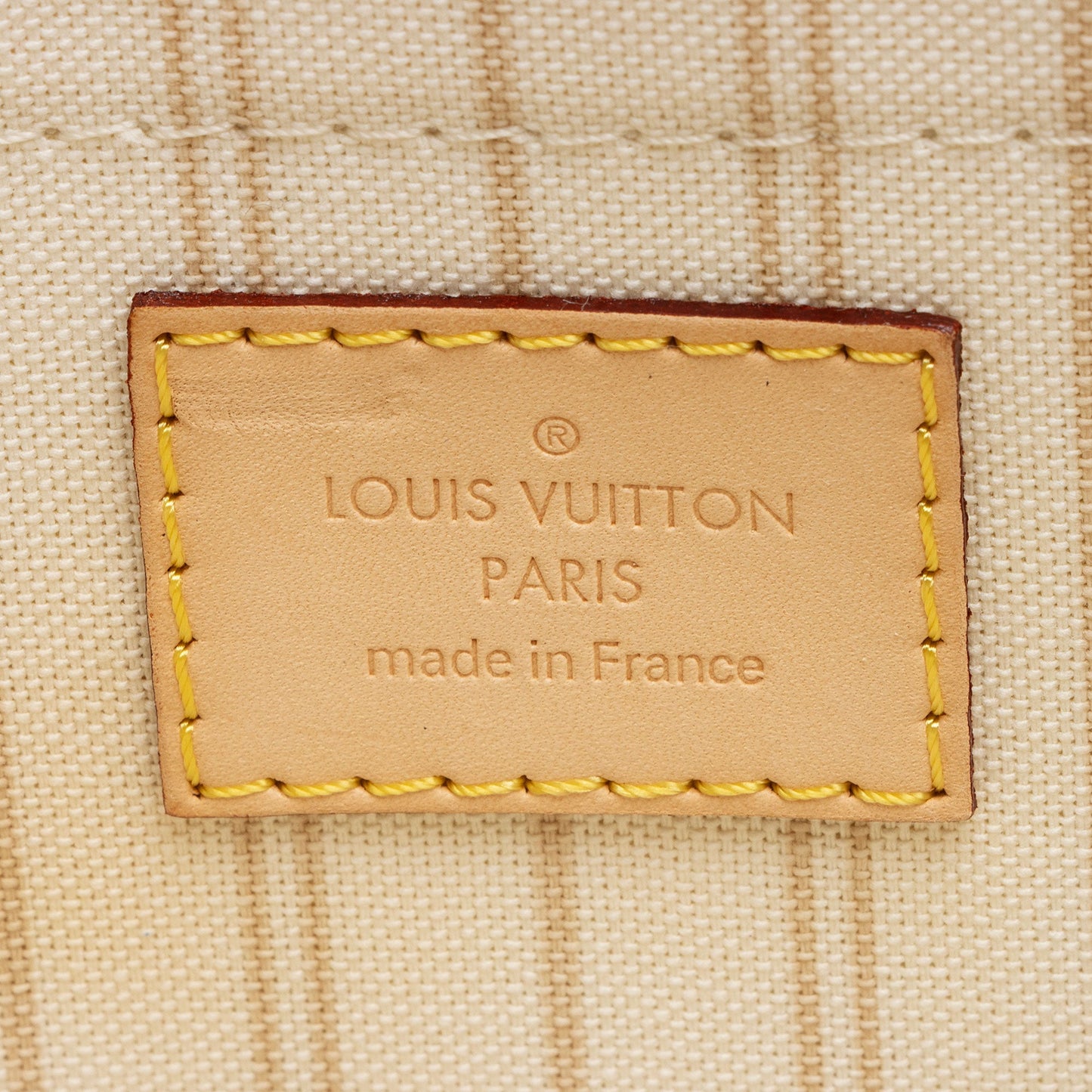 Louis Vuitton Damier Azur Neverfull MM Pochette (H3DCSl)