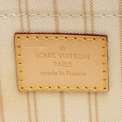 Louis Vuitton Damier Azur Neverfull MM Pochette (H3DCSl)