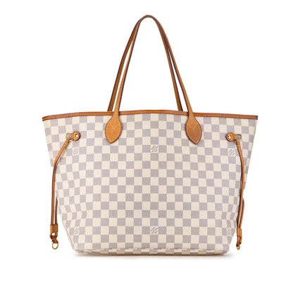 Louis Vuitton Damier Azur Neverfull MM (TgDbym)