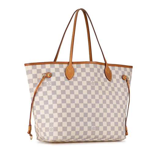 Louis Vuitton Damier Azur Neverfull MM (TgDbym)