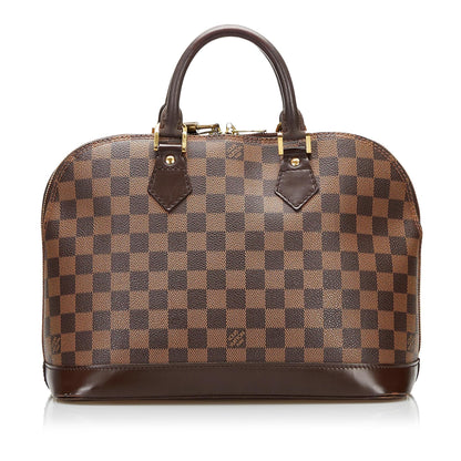 Louis Vuitton Damier Ebene Alma MM (37864)