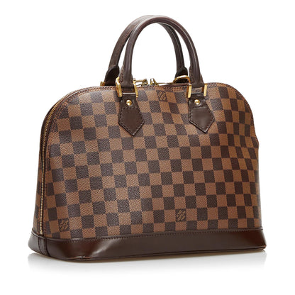 Louis Vuitton Damier Ebene Alma MM (37864)