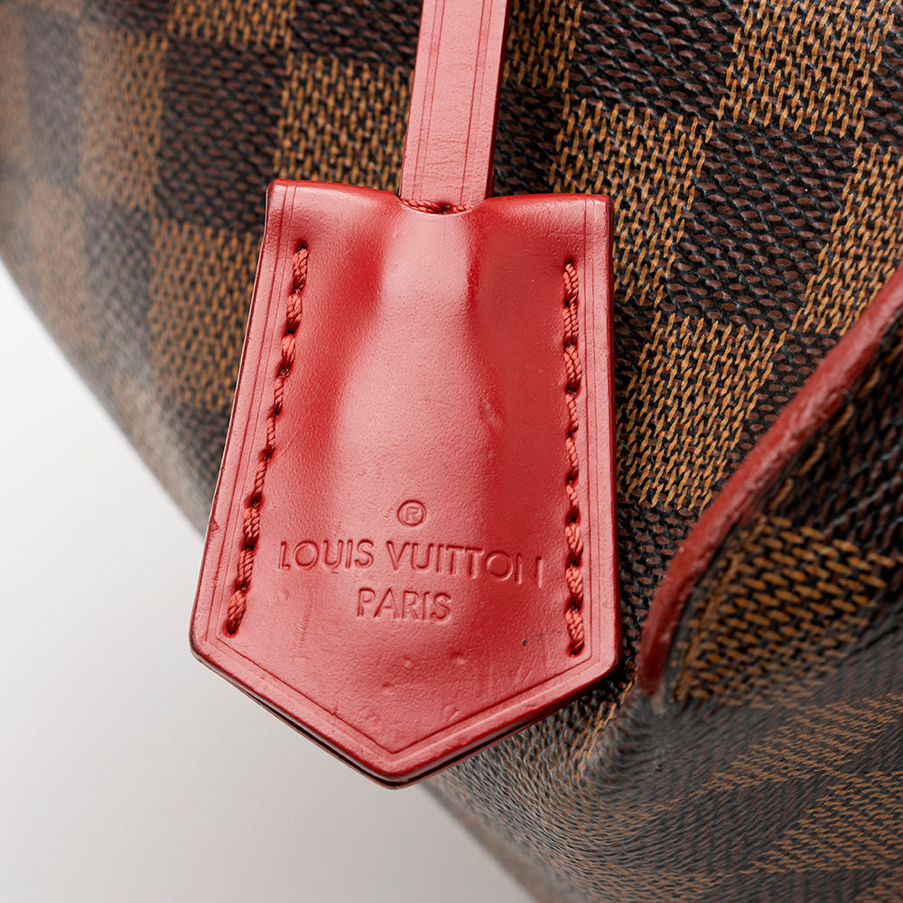 Louis Vuitton Damier Ebene Caissa MM Tote (15813)