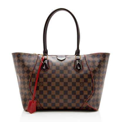 Louis Vuitton Damier Ebene Caissa MM Tote (15813)