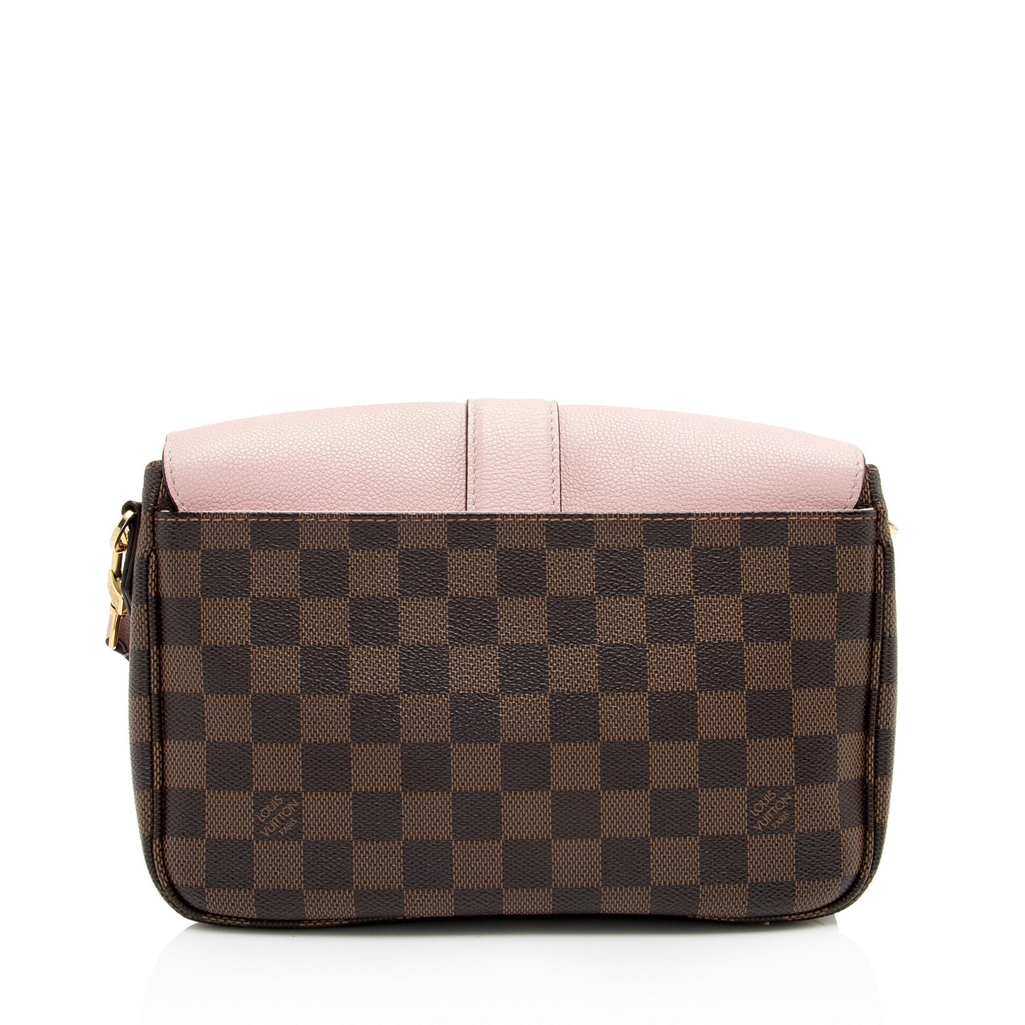 Louis Vuitton Damier Ebene Calfskin Clapton PM Shoulder Bag (XlUAPG)