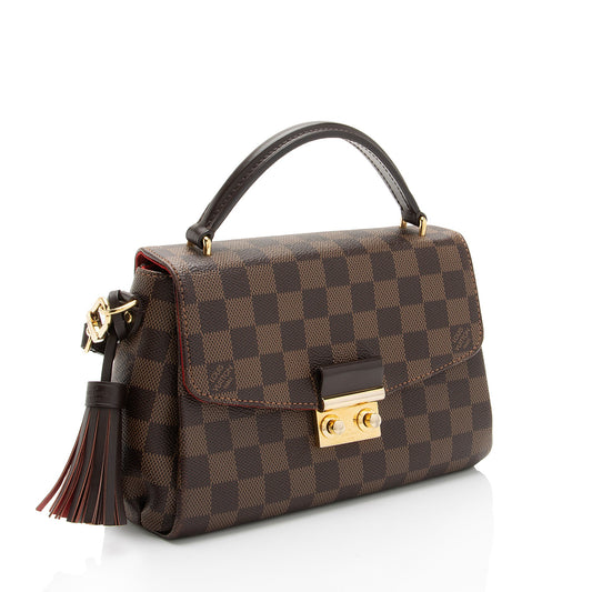 Louis Vuitton Damier Ebene Croisette Shoulder Bag (xi1Y4z)