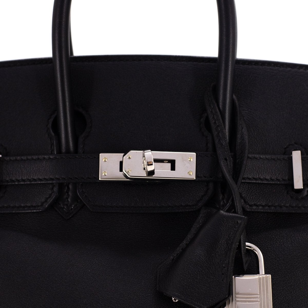 Hermes Birkin 25 Noir Black - A Stamp