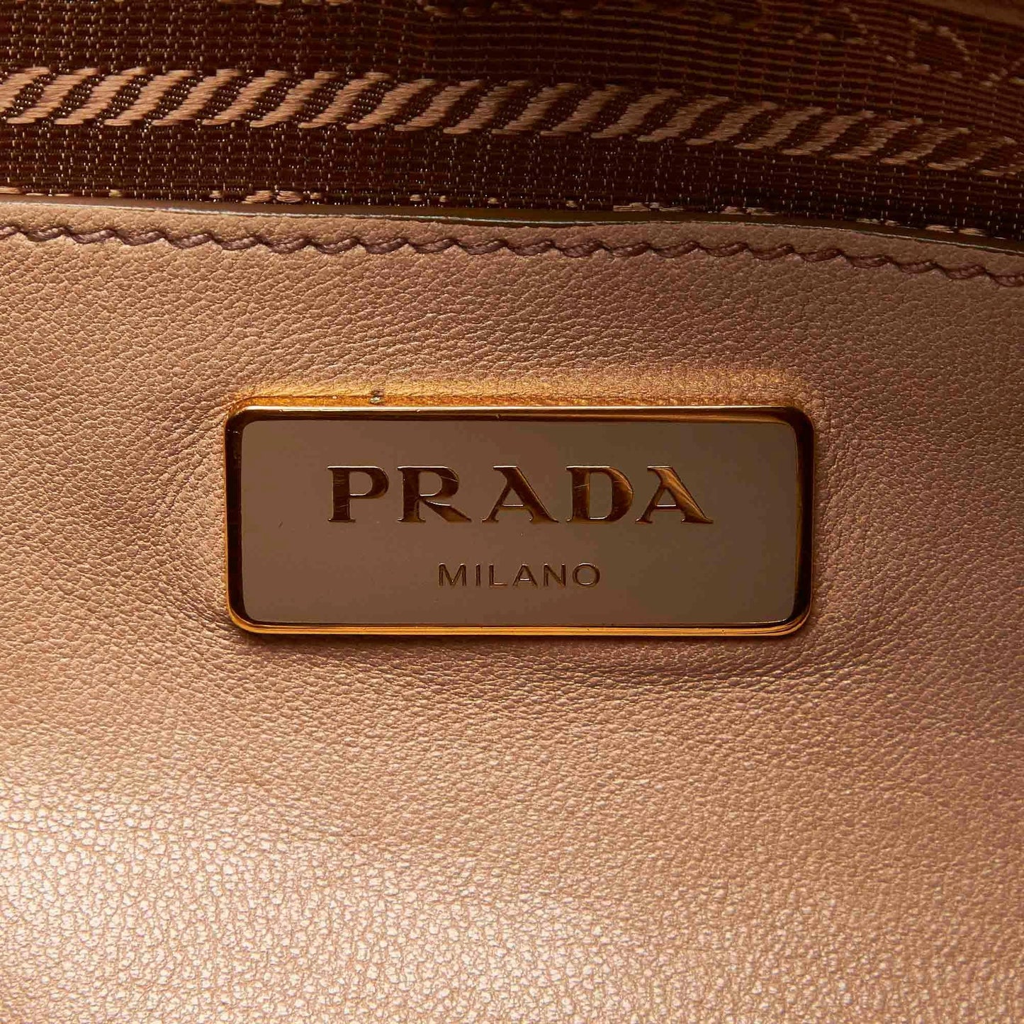 Prada Bow Leather Handbag 31664