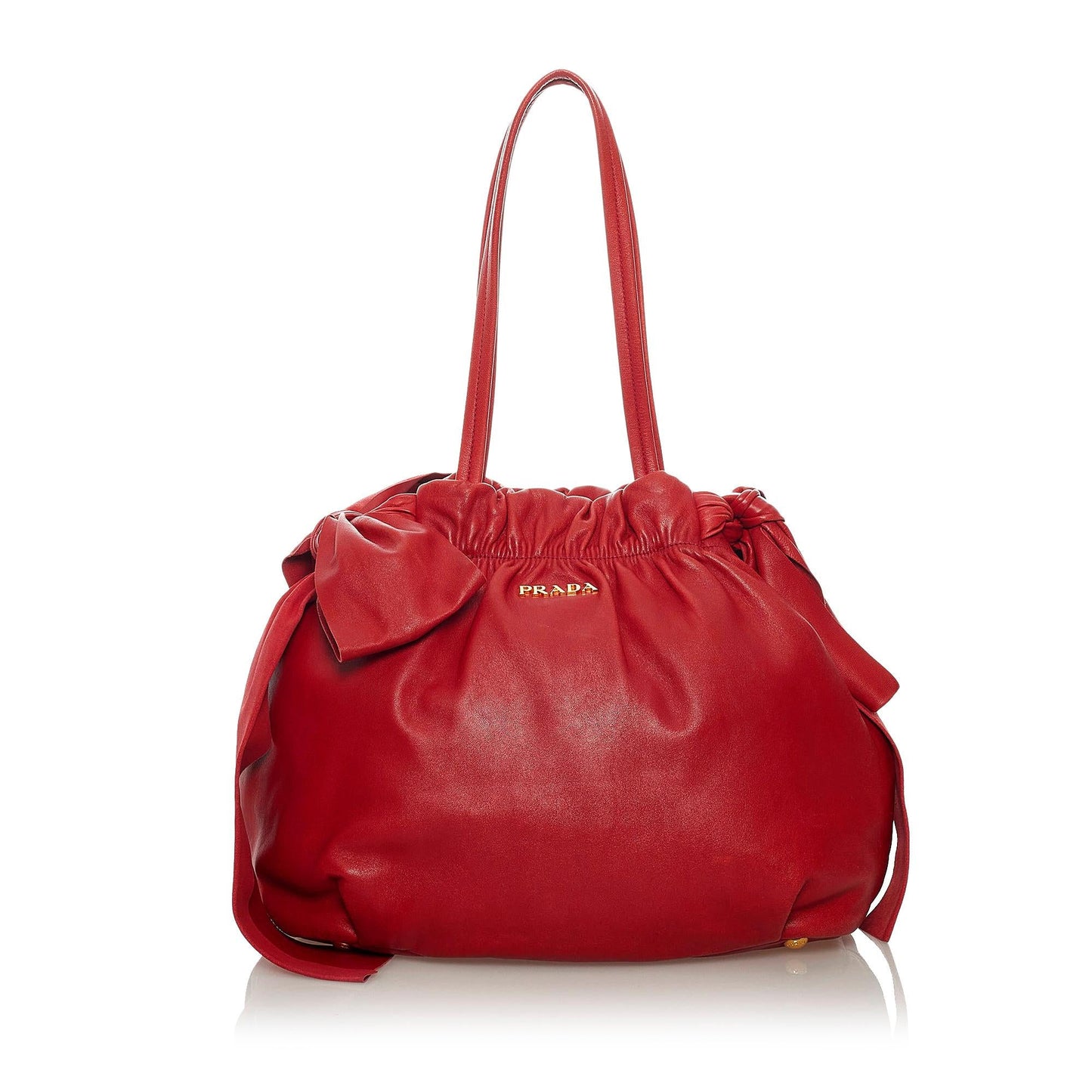 Prada Bow Leather Shoulder Bag 29221