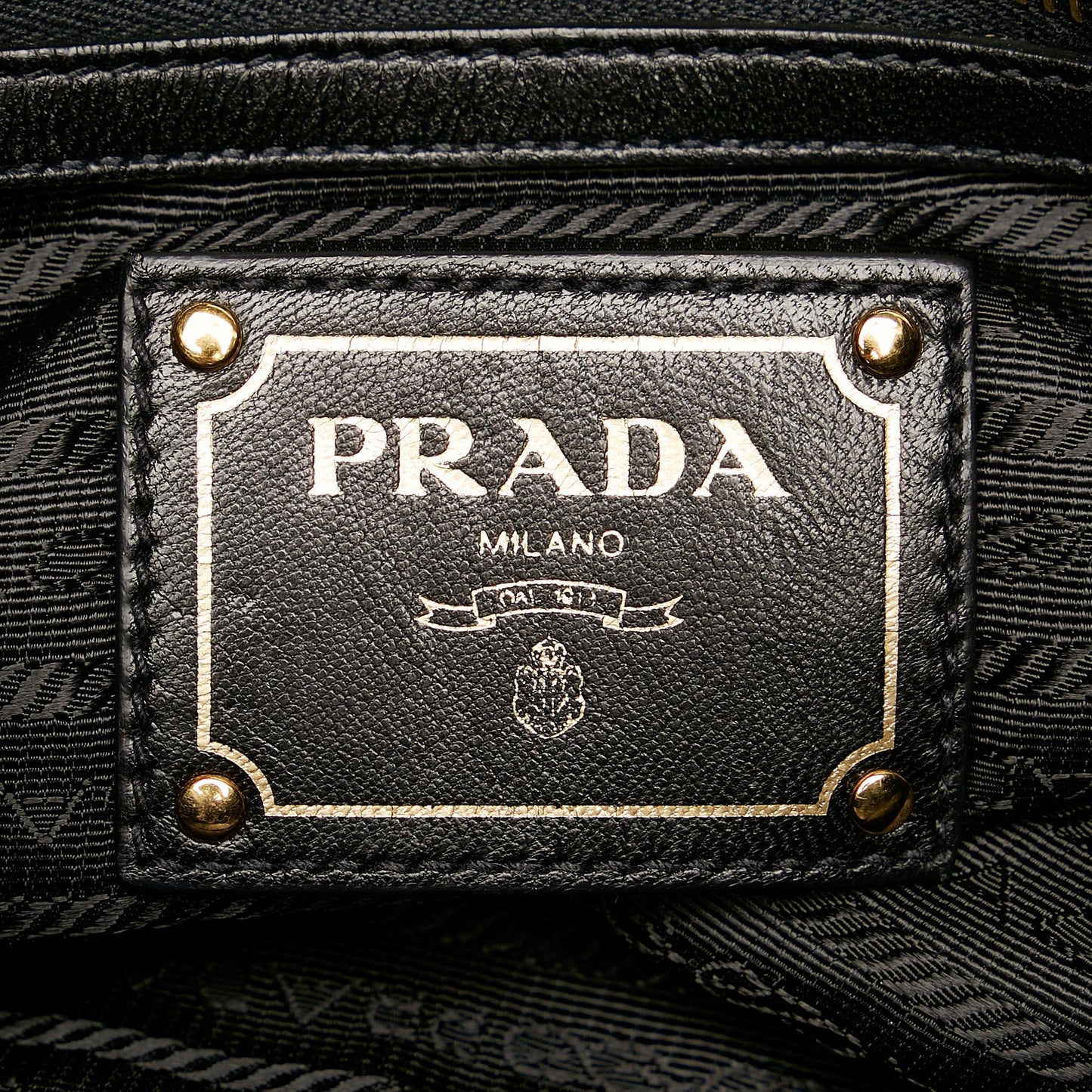 Prada Bow Nappa Leather Satchel 32593