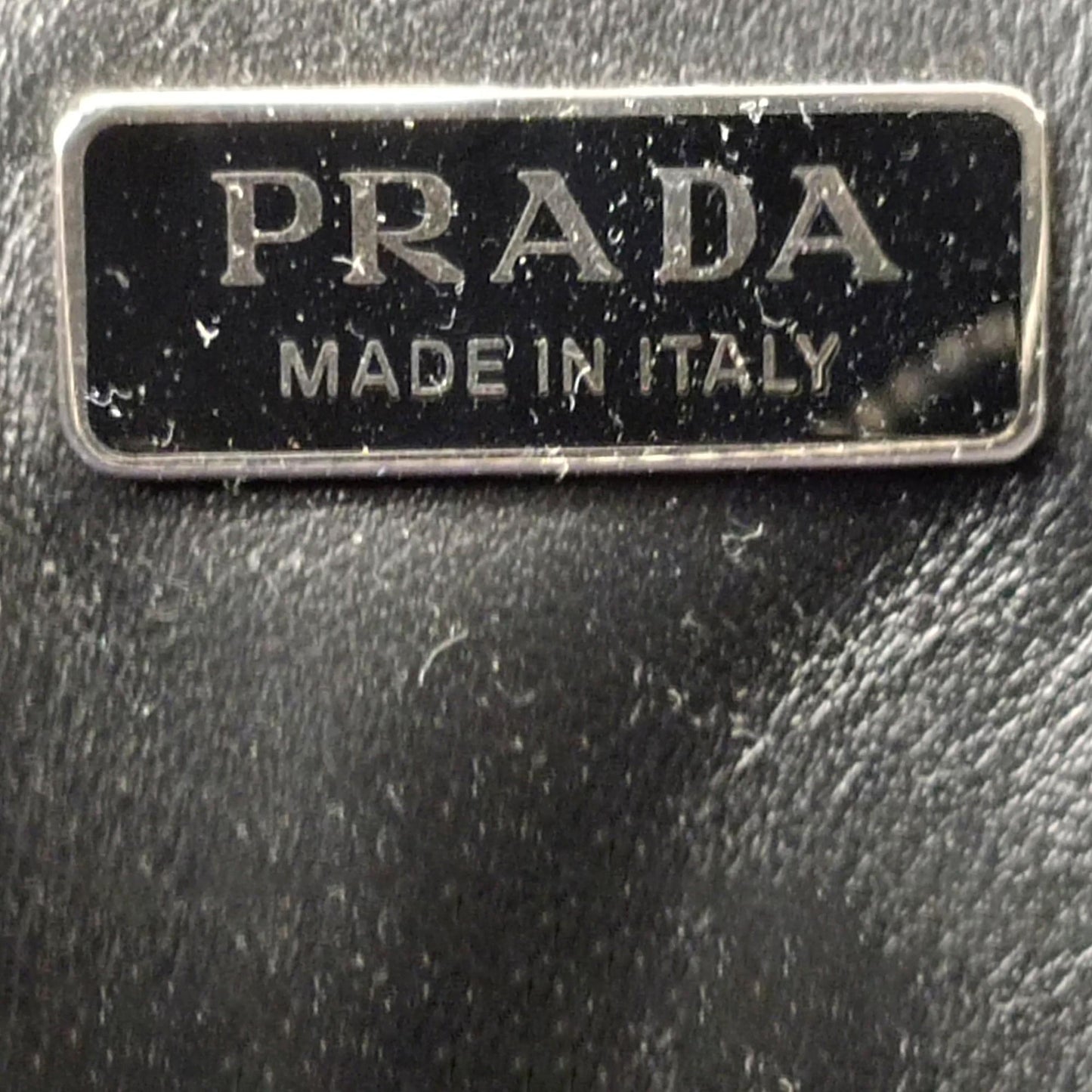 Prada Brushed Leather Mini Pouch H9DBDu