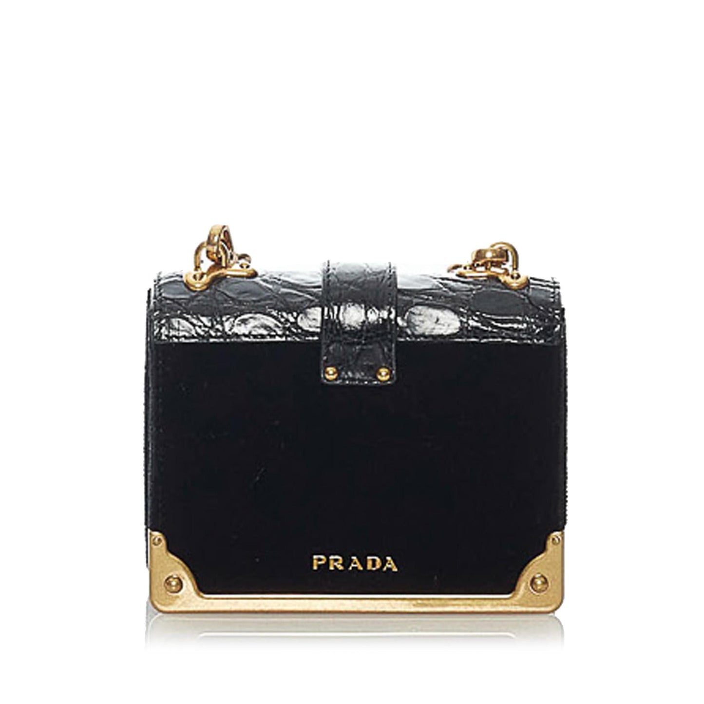 Prada Cahier Leather Crossbody Bag 30504