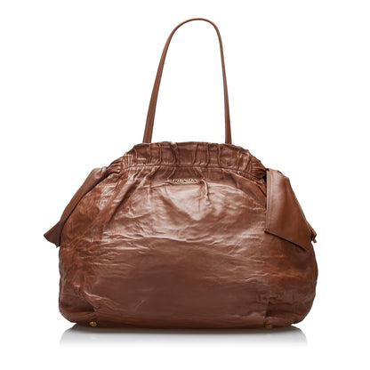 Prada Calf Leather Tote 7BWWwO