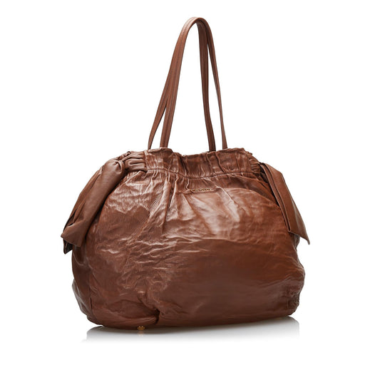 Prada Calf Leather Tote 7BWWwO