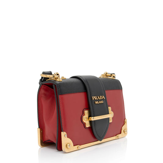 Prada Calfskin Cahier Shoulder Bag gKSKfj