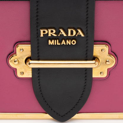 Prada Calfskin Cahier Shoulder Bag Iw1abn