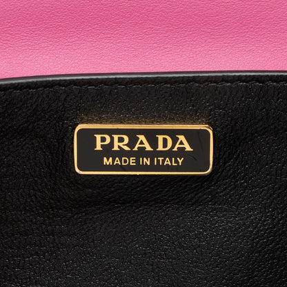 Prada Calfskin Cahier Shoulder Bag Iw1abn