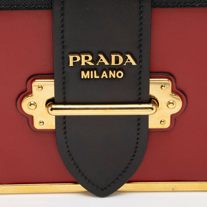 Prada Calfskin Cahier Shoulder Bag I9m1ff