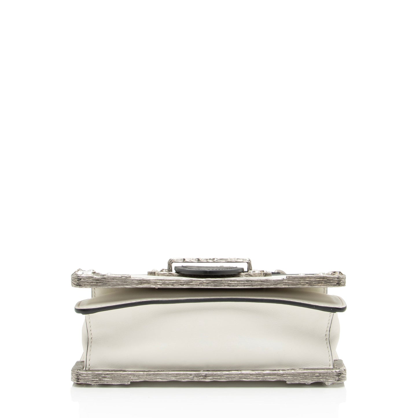 Prada Calfskin Crystal Cahier Shoulder Bag Hlddcz