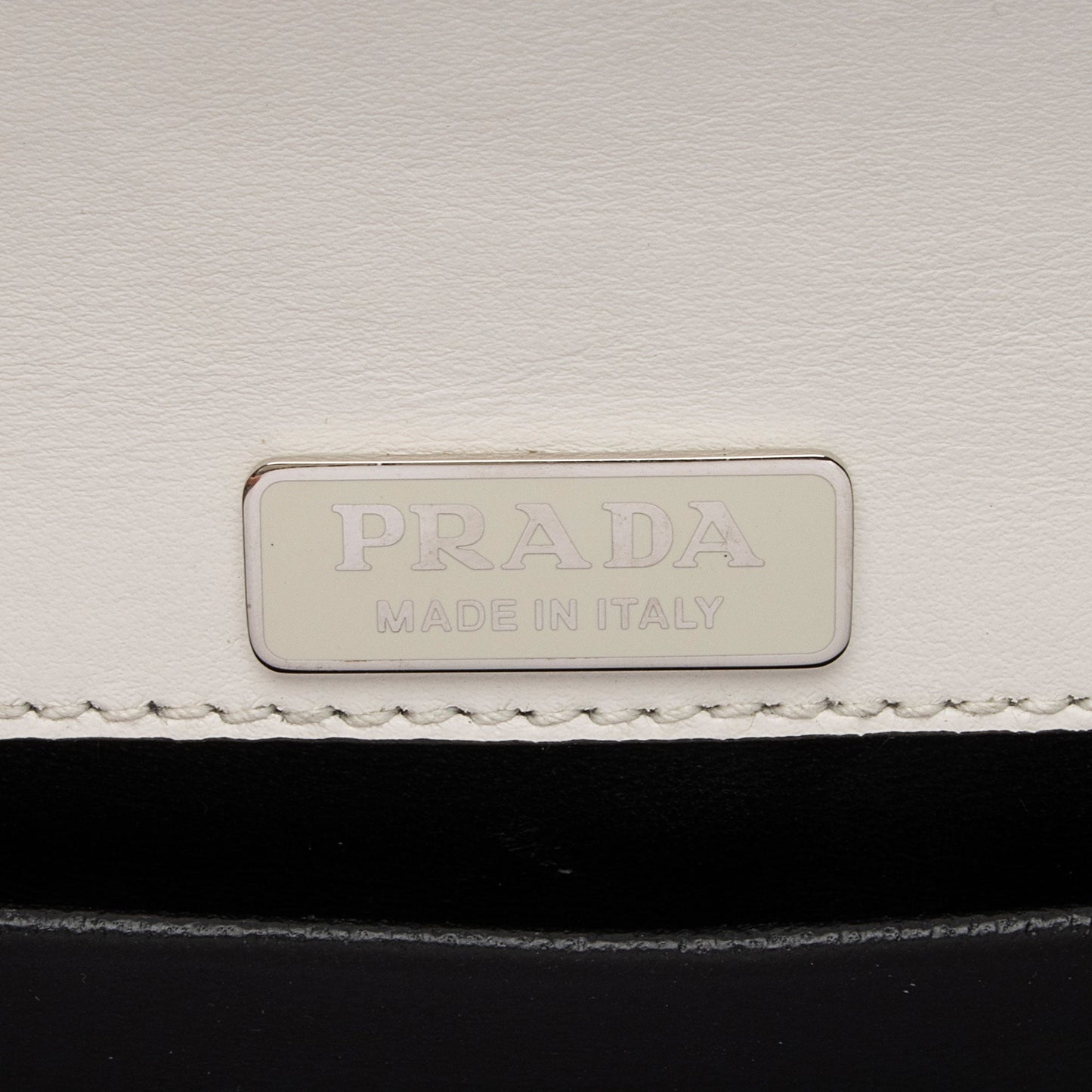 Prada Calfskin Crystal Cahier Shoulder Bag Hlddcz