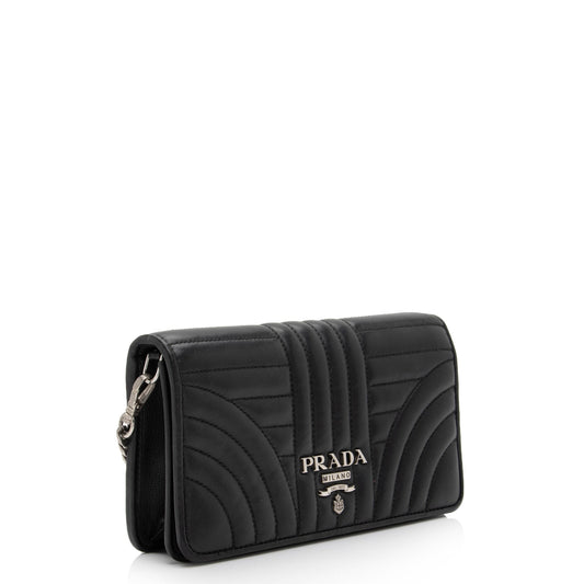 Prada Calfskin Diagramme Mini Bag ylz3op