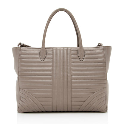 Prada Calfskin Diagramme Tote 15266