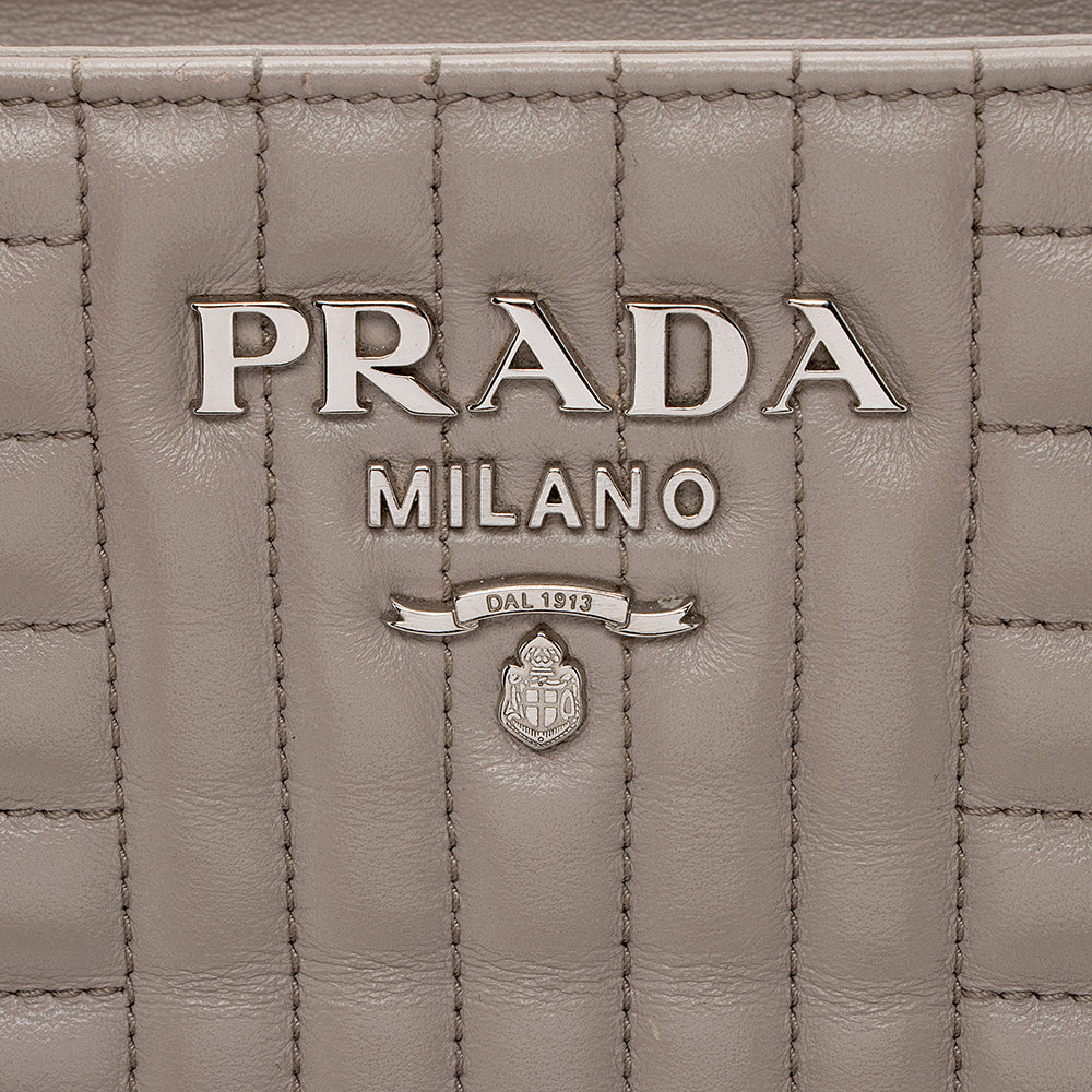 Prada Calfskin Diagramme Tote 15266