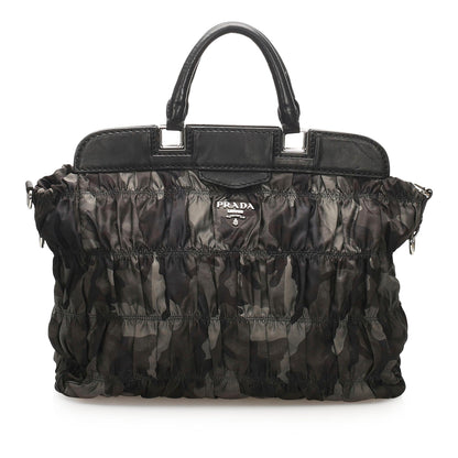 Prada Camouflage Gaufre Tessuto Tote Bag 22711