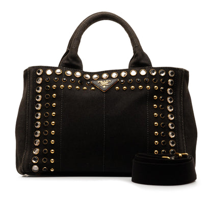 Prada Canapa Bijoux Satchel 0SPPyi