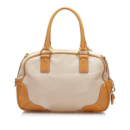 Prada Canapa Bowler Bag V7Gtjn