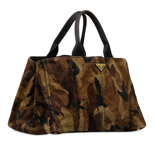 Prada Canapa Camouflage Tote jofzGx