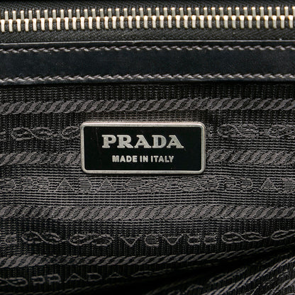 Prada Canapa Logo Canvas Handbag 30677