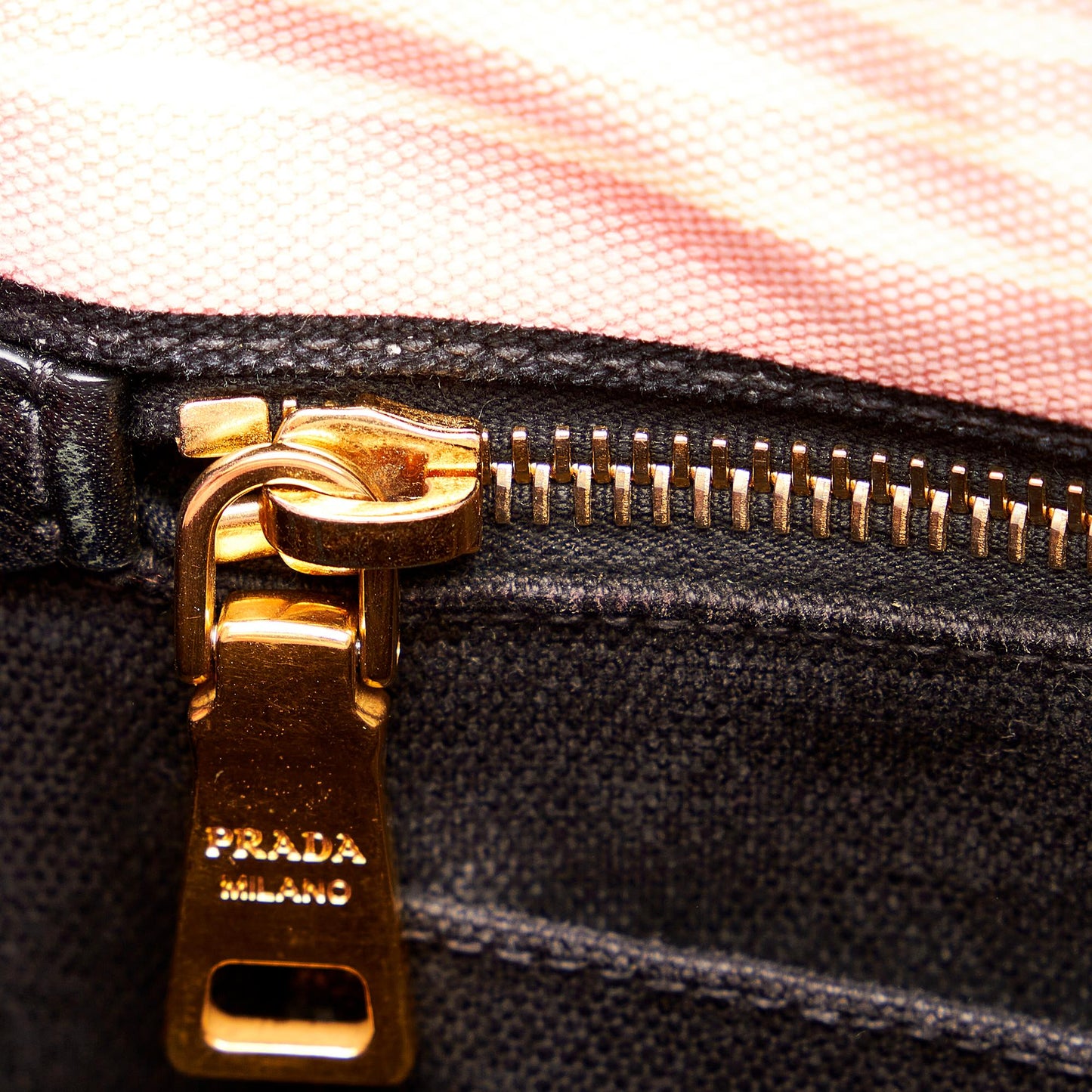 Prada Canapa Logo Canvas Satchel 24822