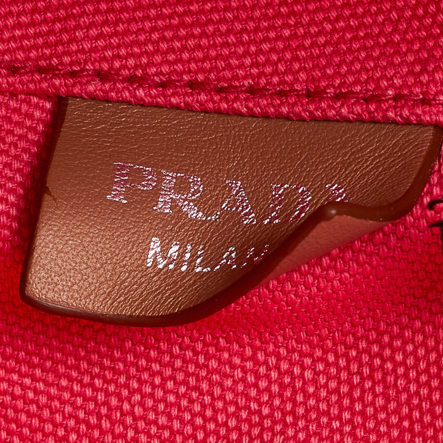 Prada Canapa Logo Canvas Satchel 25469