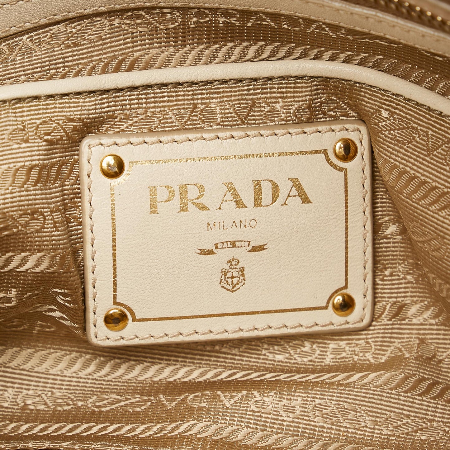 Prada Canapa Logo Canvas Satchel 25823